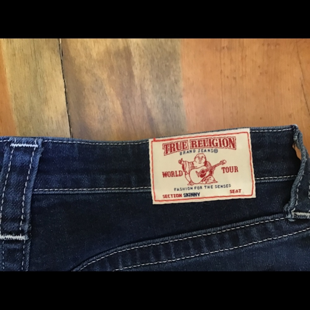 True Religion Stella Skinny Jeans High Rise size30